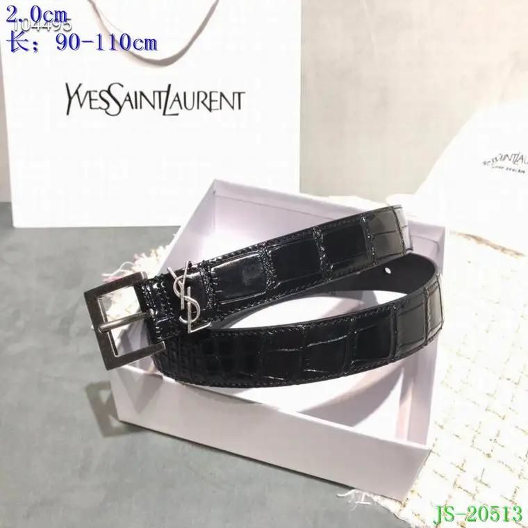 YSL Belt 20mmX90-110cm 8L02