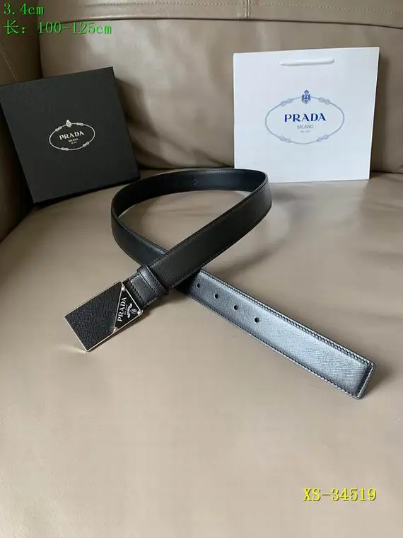 prada Belt 34mmX100-125cm 8L03