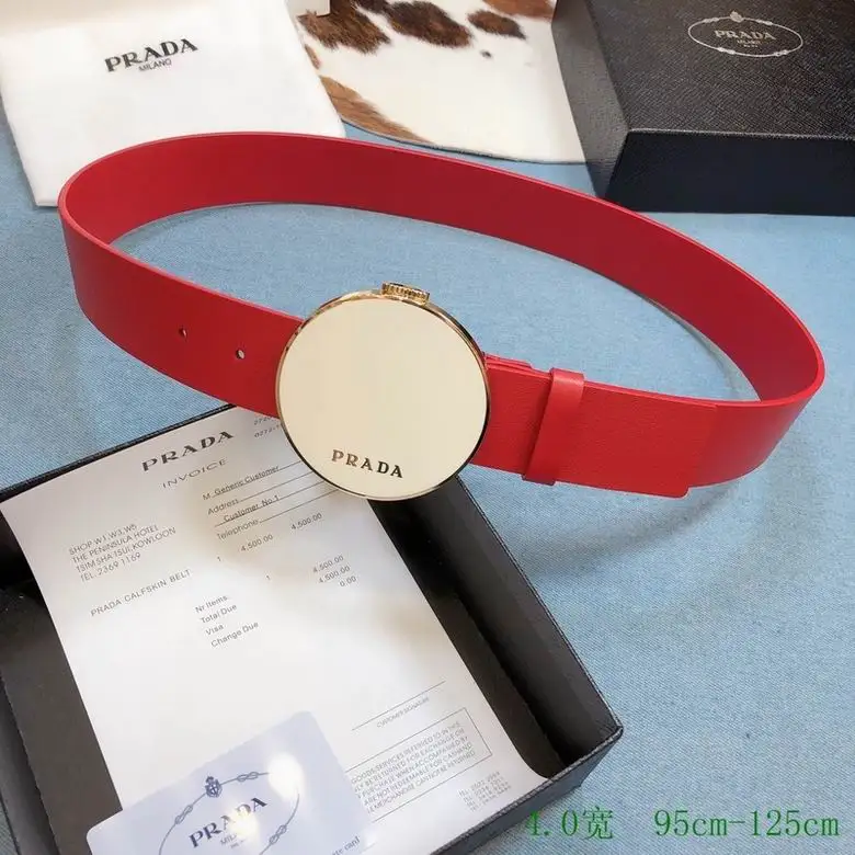 Prada Belt 40mmX95-115cm sj01