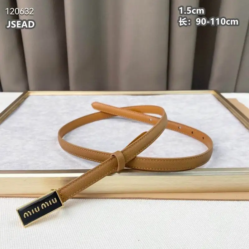 2025Miumiu belt 1027