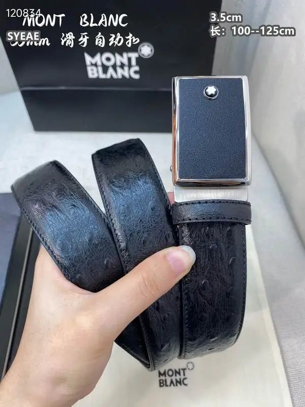 Montblanc belt 自动扣 35mmX100-125cm 8L072014