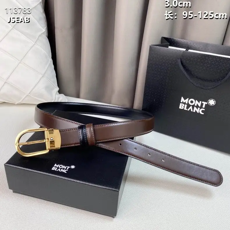 Montblanc belt 30mmX95-125cm 8L03