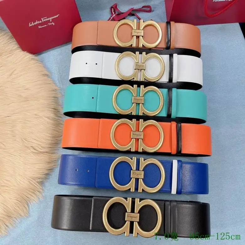 Ferragamo Belt 70mm 7D0519