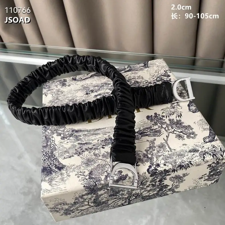 Dior Belt 20mmX90-105cm 8L02