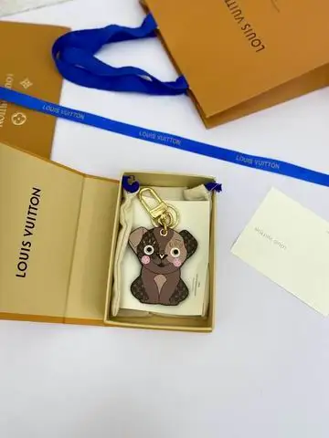 LV keyring 三色小狗