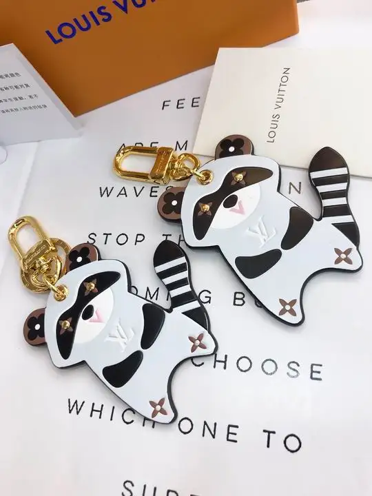 LV keyring 小浣熊