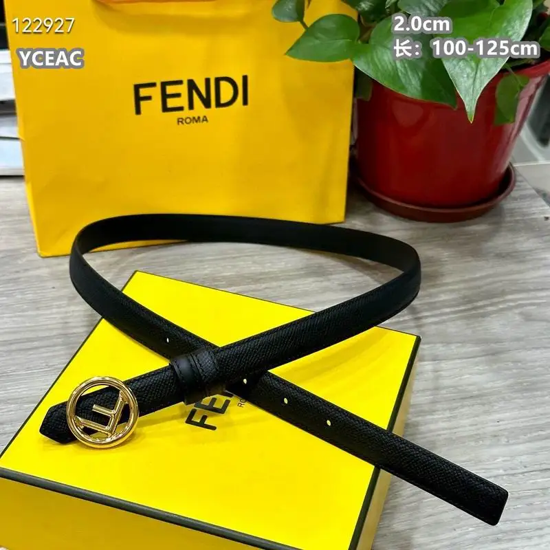 Fendi belt 20mmX100-125cm 8L22