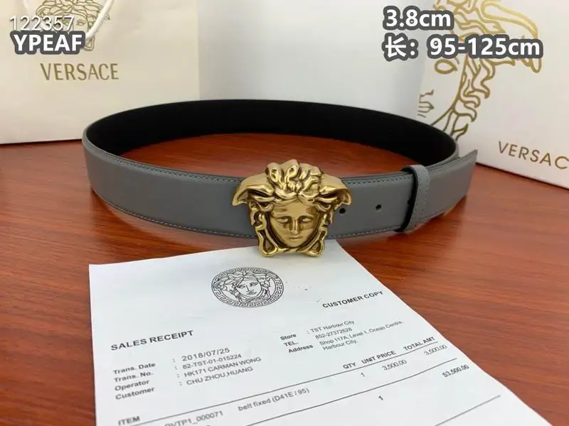 Versace belt 38mmX95-125cm 8L16