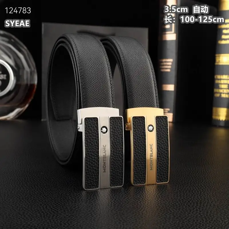 Montlanc belt 35mmX100-125cm 8L31