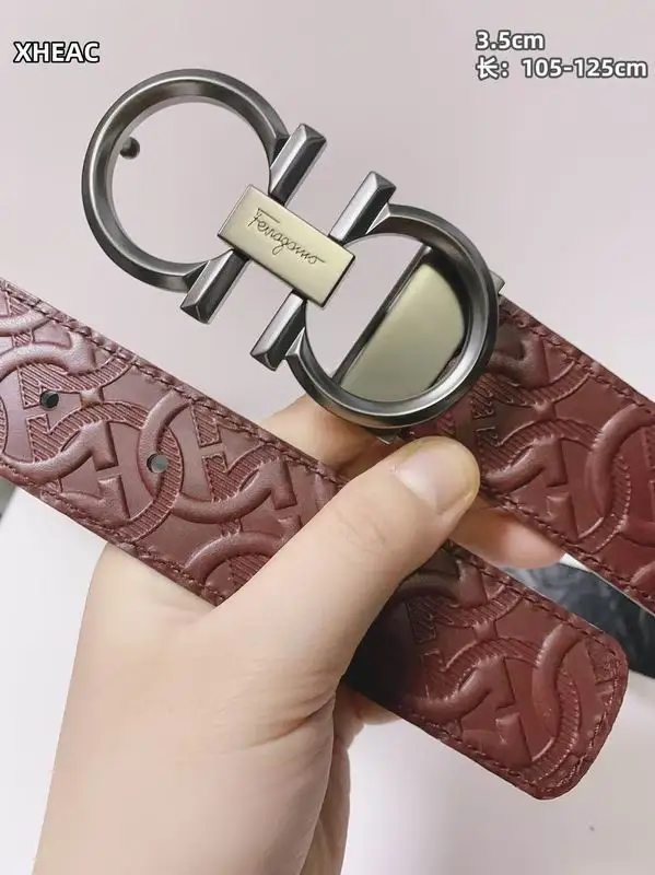 Ferragamo belt 35mmX105-125cm 8L86