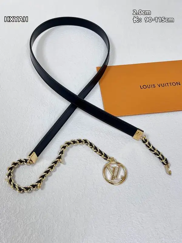 LV belt 20mmX90-115cm 8L39