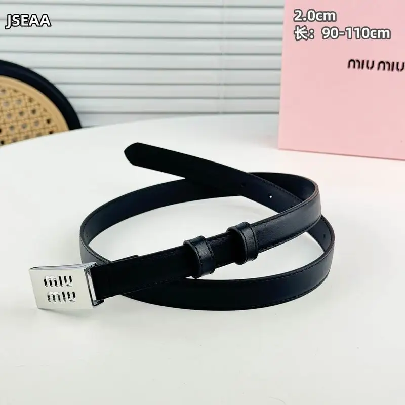 Miumiu belt 20mm