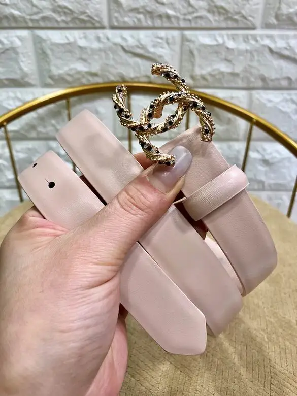 Chanel Belt 25mmX95-110CM 7d05