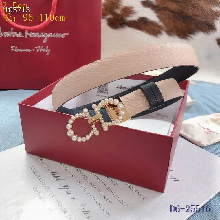 Ferragamo Belt 25mm 95-110cm 8L06