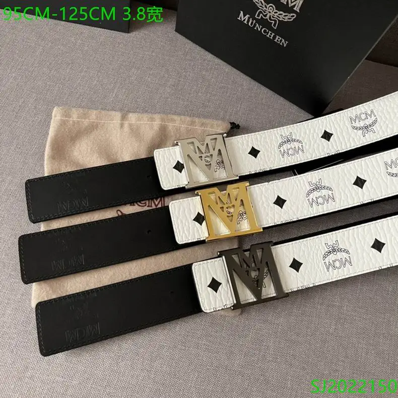 MCM Belt 38mmX95-125cm 7D02