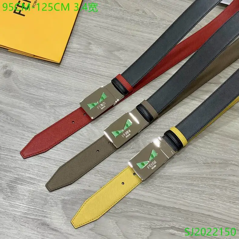 Fendi Belt 34mmX95-125cm 7D0407