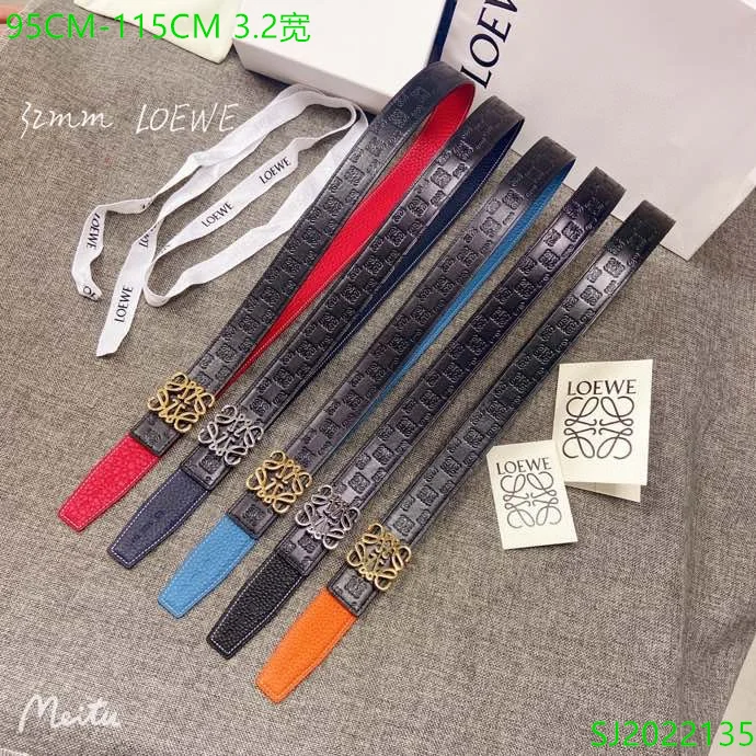 Loewe Belt 32mmX95-115cm 7D01