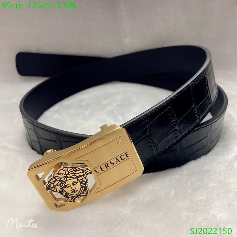 Versace belt 自动扣 35mmX95-125cm 7D052801