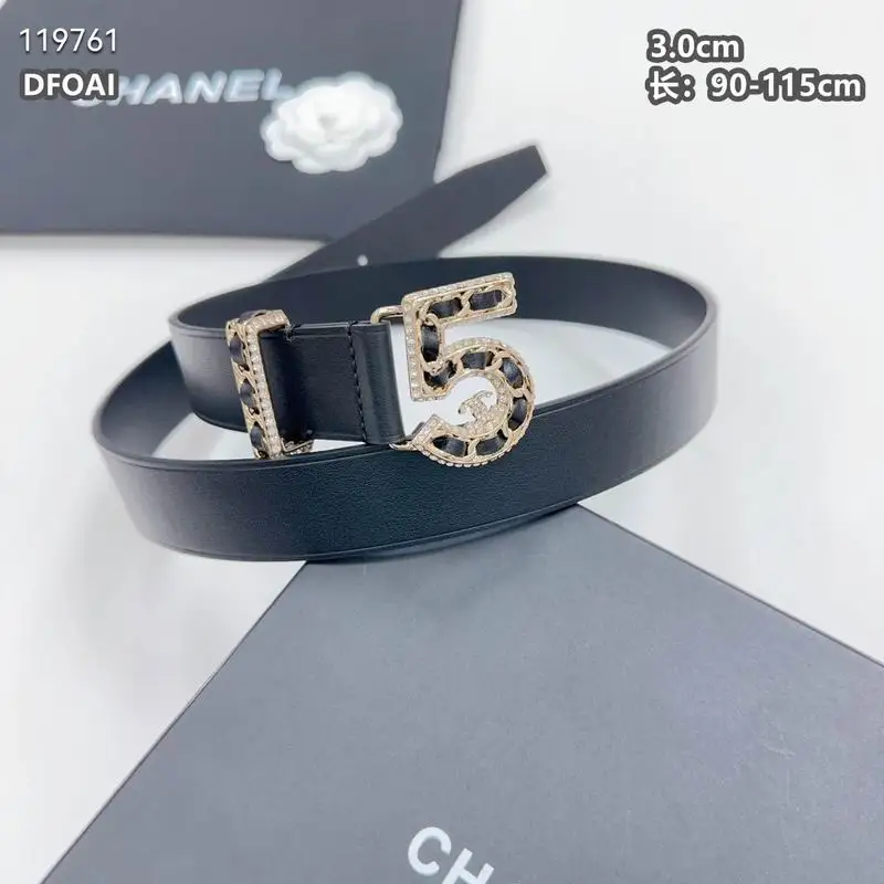 2024 Chanel belt 30mm 1210