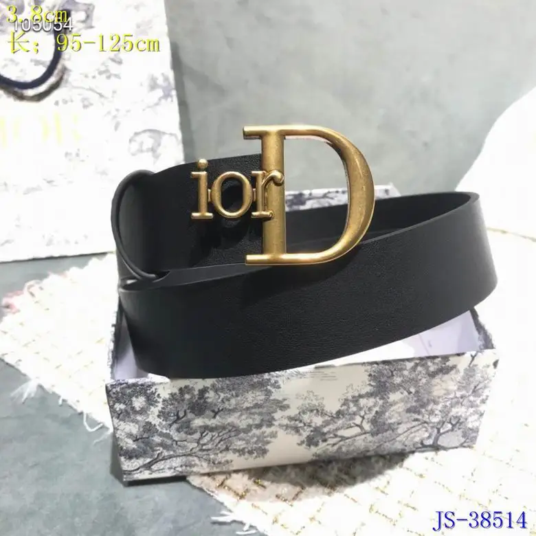 Dior Belt 38mm 95-125cm 8L01