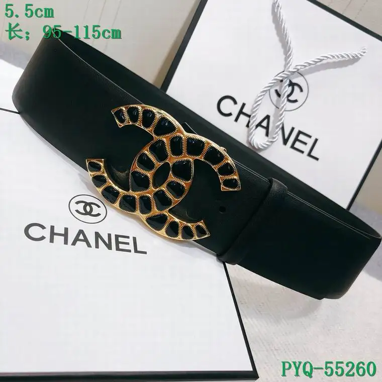 Chanel Belt 55mm 95-115CM 8L