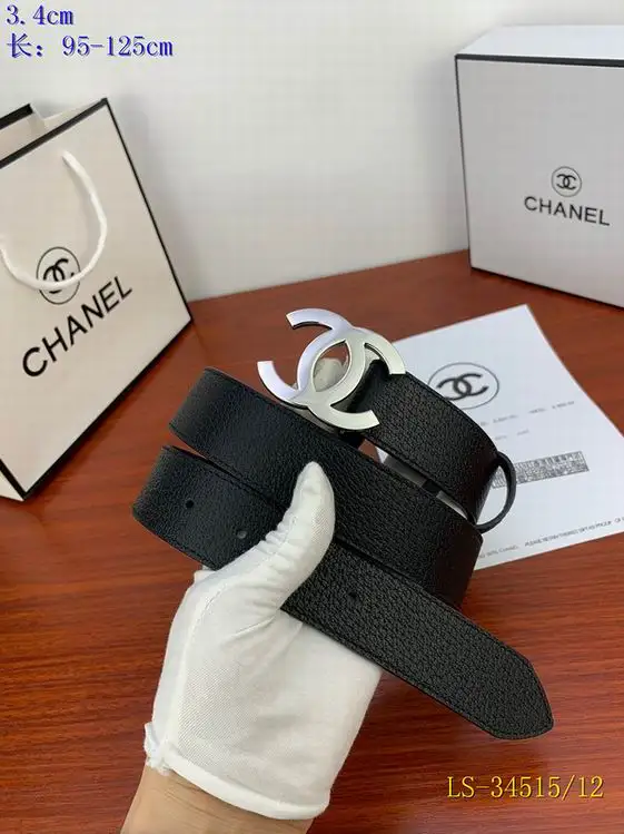 Chanel Belt 34mm 95-125cm 8L
